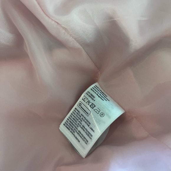 H&M Women’s Pink Winter Pea Coat Double Breasted Short - Picture 5 of 5